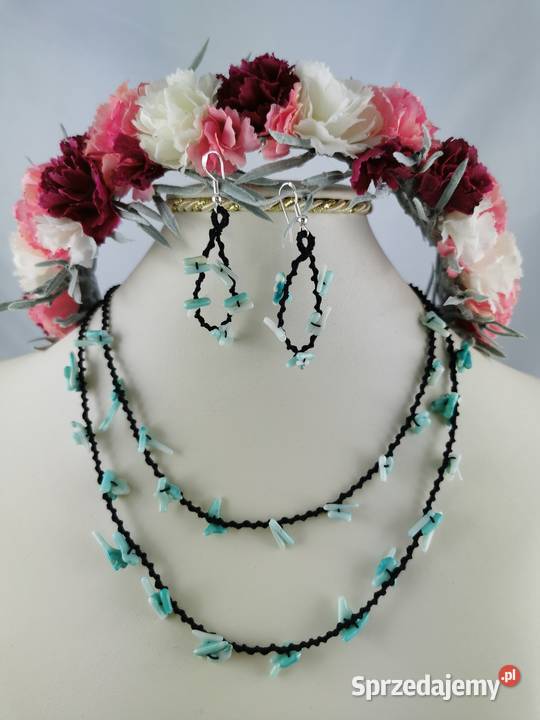 Biżuteria frywolitkowa Naszyjniki
