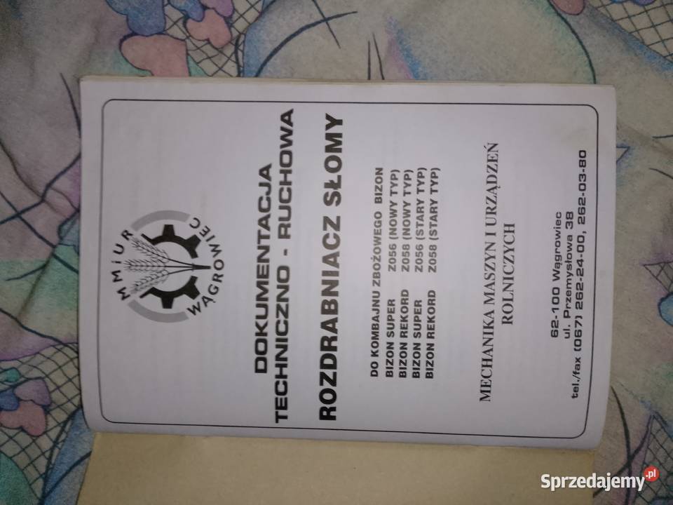 Sieczkarnia rozdrabniacz bizon zo 56 58 Pozostałe Kraśnik
