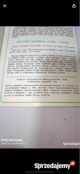 Książka kuchnia Bułgarska Panorama Delikatesy sprzedam