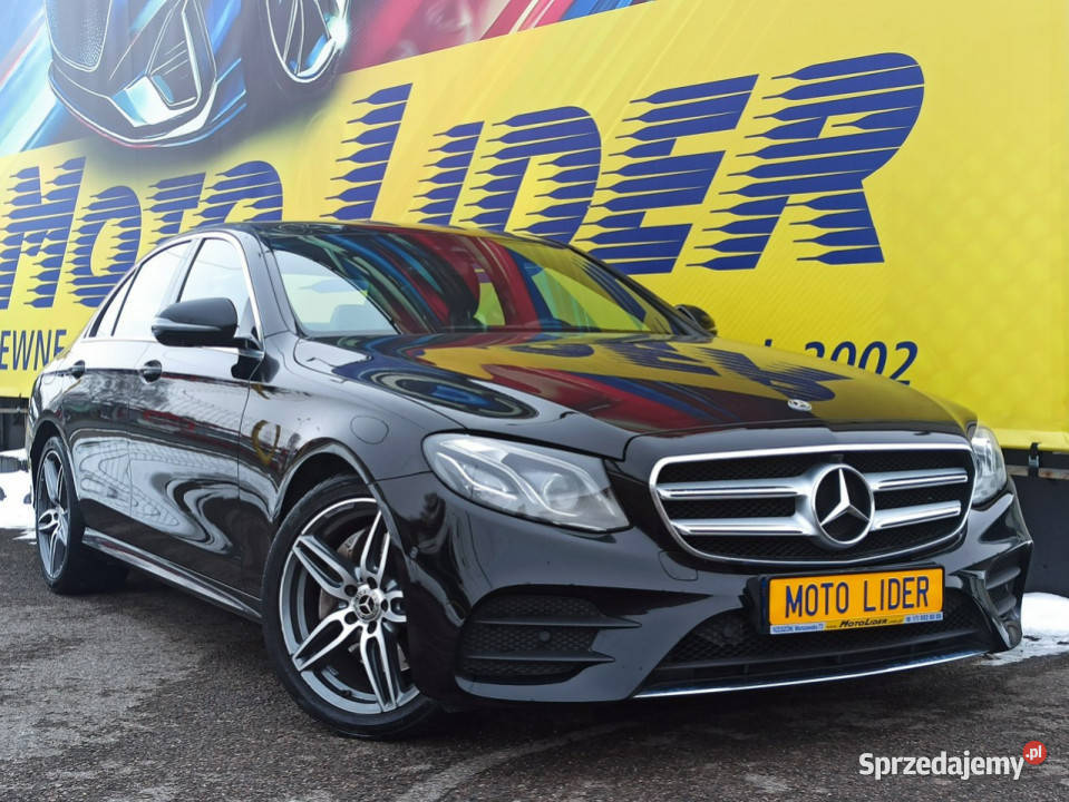 Mercedes E 220 4 MATIC salon I właściciel czujnik deszczu Rzeszów