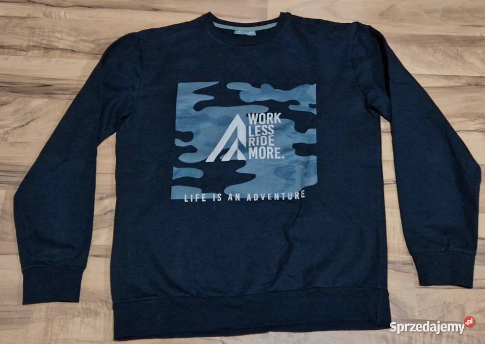 Bluza chłopięca sportowa czarna NOWA 170 małopolskie Kraków