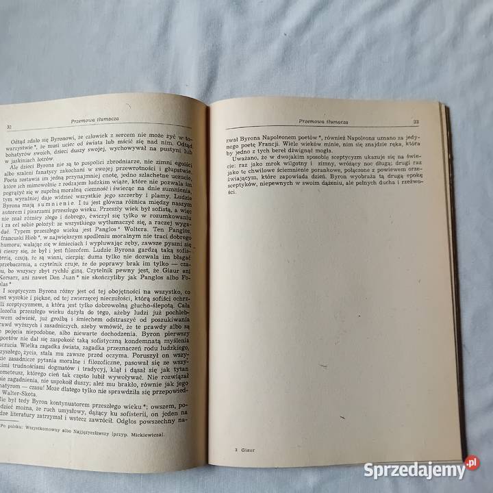 GG Byron Giaur PIW 1982 r Wydanie I Przekład Koźminek