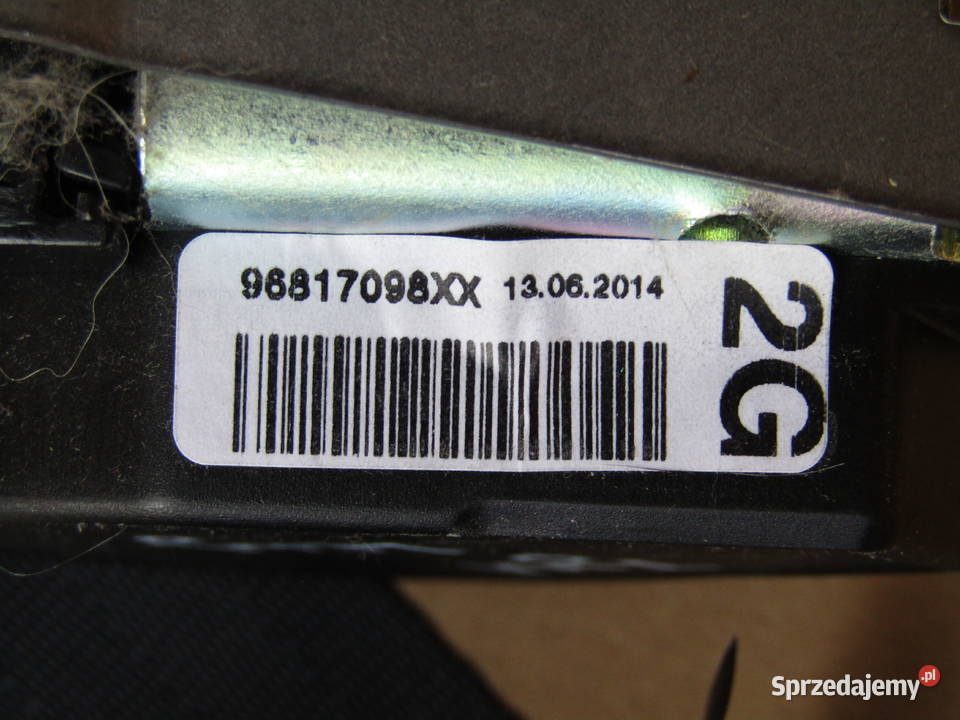 PASY BEZPIECZEŃSTWA TYLNE CITROEN C3 PICASSO łódzkie Mysłaków