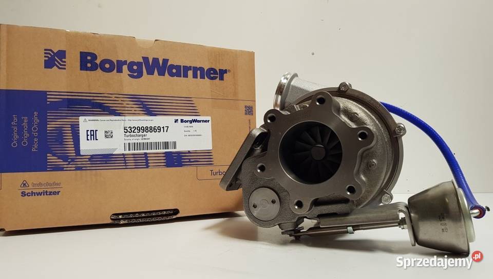 Turbosprężarka BorgWarner KKK 53299886917 Siedlce sprzedam