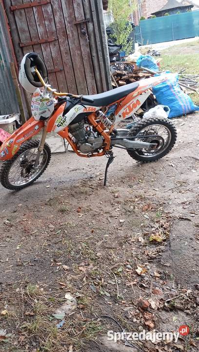 Cross loncin stylizowany na KTM Świebodzin