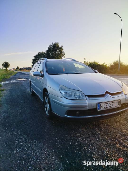 Citroen C5 II break 20hdi automat centralny zamek warmińsko-mazurskie Lidzbark