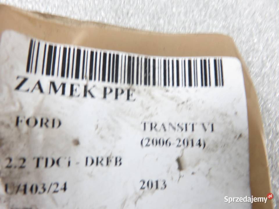 ZAMEK PRAWY PRZEDNI FORD TRANSIT VI 20062014
