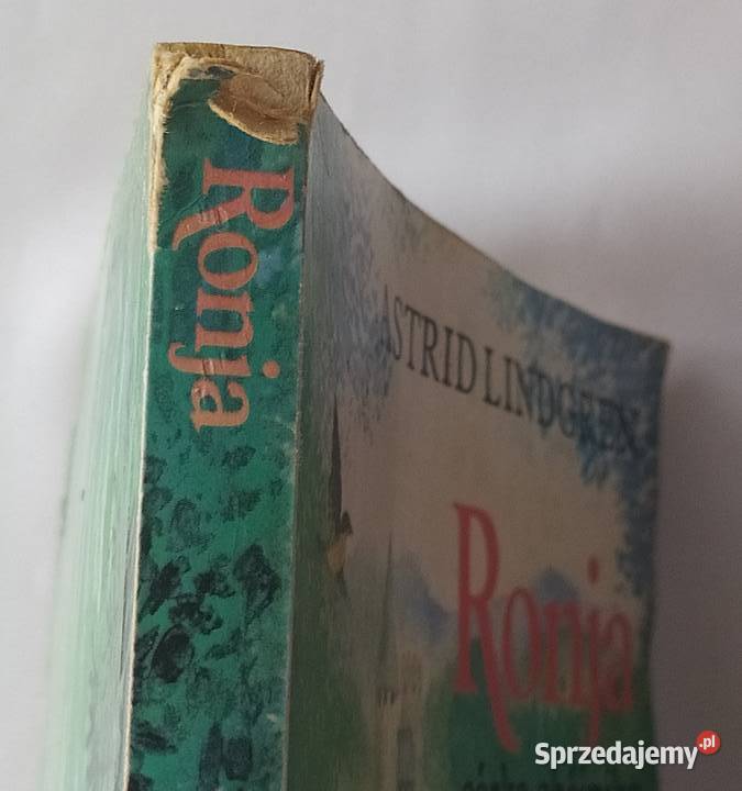 RONJA córka zbójnika Astrid Lindgren miękka