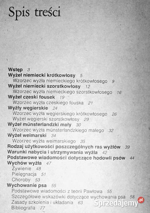Wyżły kontynentalne Mój pies Edward Frankiewicz Rok wydania 1986 Chełm