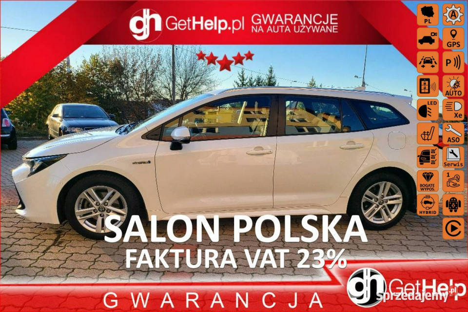 Toyota Corolla 22r Salon Polska 1.8 HYBRID Gwarancja BEZWYPADKOWE z PAKIET…