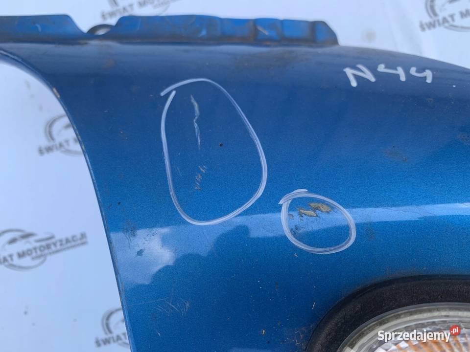 MINI CLUBMAN I COOPER S R55 błotnik prawy świętokrzyskie