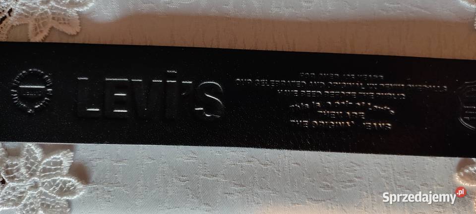 Pasek skórzany do spodni Levis Jasło