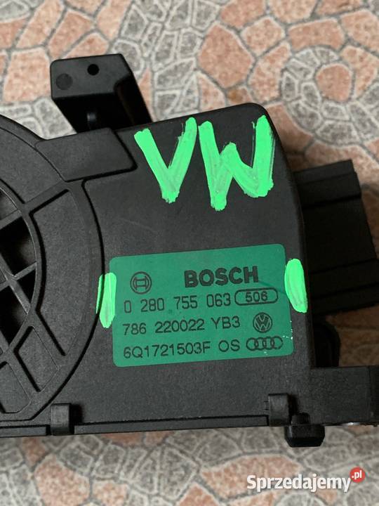 Potencjometr gazu VW wiele modeli 0280755063 Części samochodowe