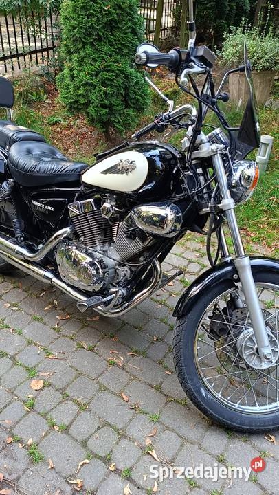 Virago 125 2001 przebieg 15500 wersja DX sakwy 125cm3 Kraków sprzedam