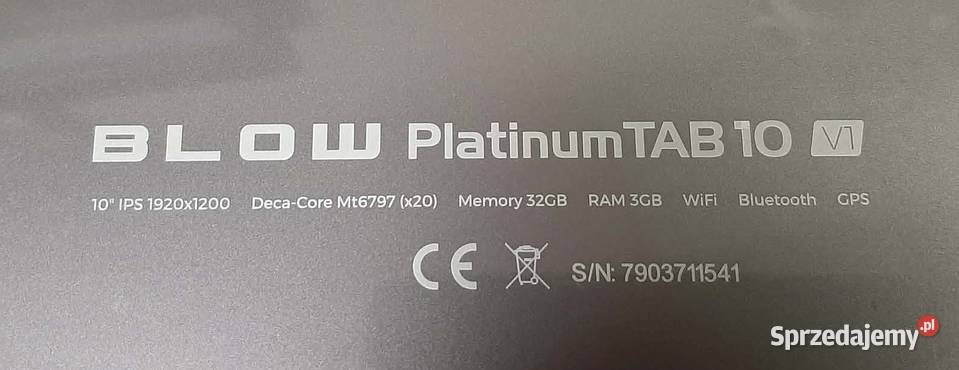 Tablet BLOW Platinum tab10 V1 101