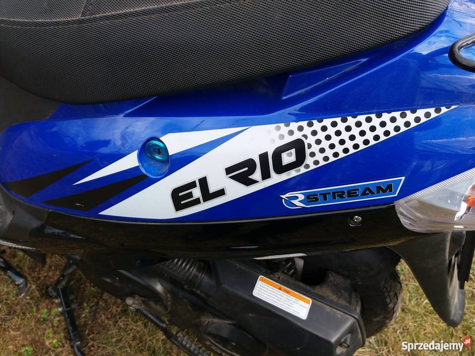 Skuter ZIPP TOROS El Rio uszkodzony dolnośląskie Pieszyce