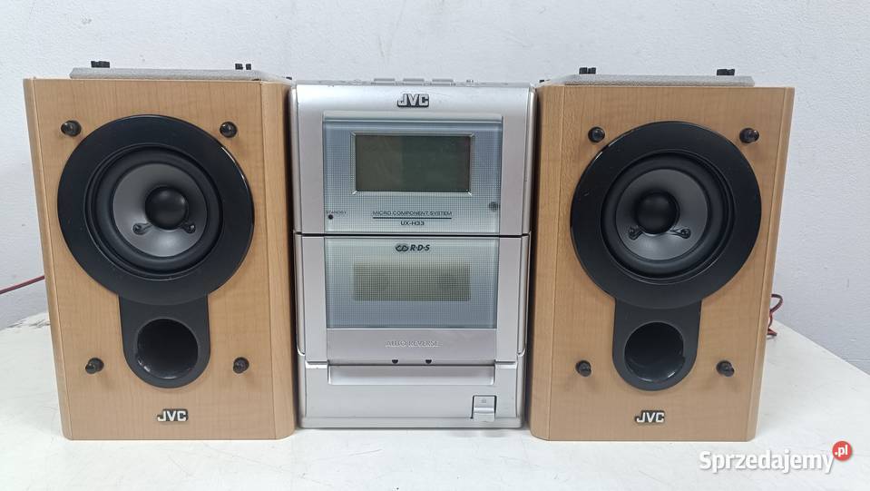 JVC CAUXH33 Wieżyczka stereo bez pilota kolumny