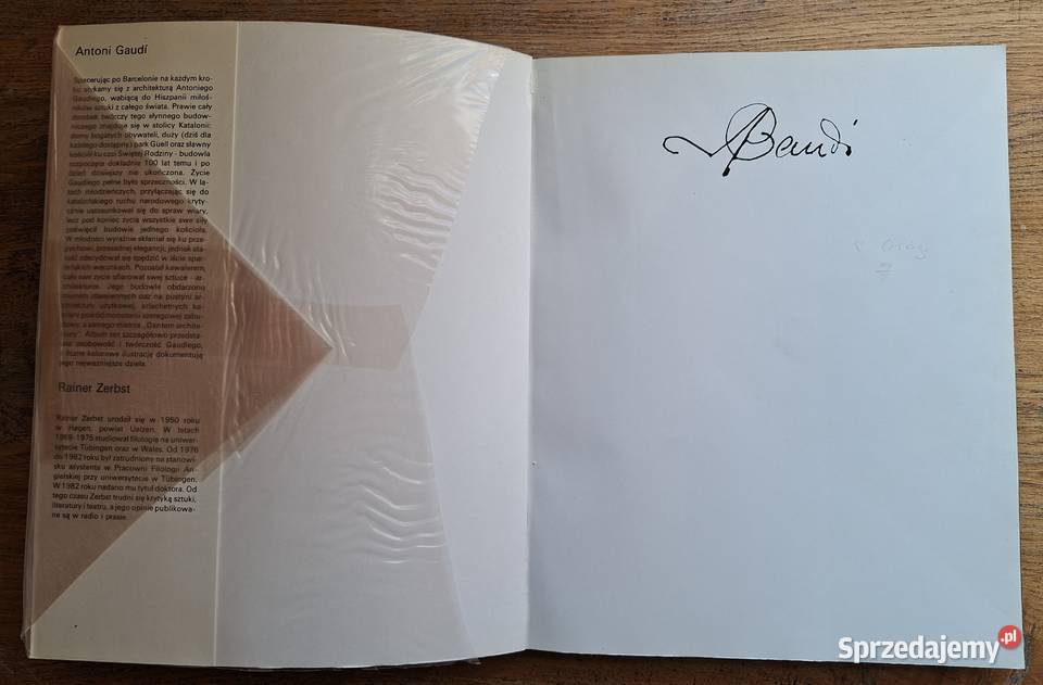 Antoni Gaudi Rainer Zerbst Taschen małopolskie Kraków