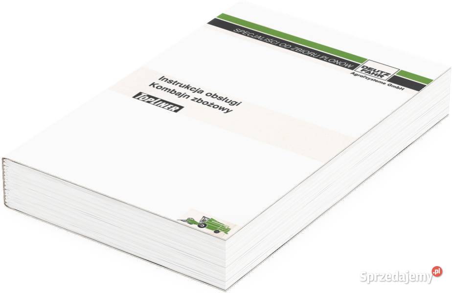 Instrukcja obsługi Deutz Fahr varimaster 560 590 Szamotuły sprzedam