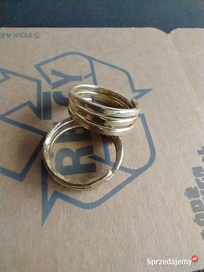 Pierścionek obrączka mosiądz rękodzieło sprzedam