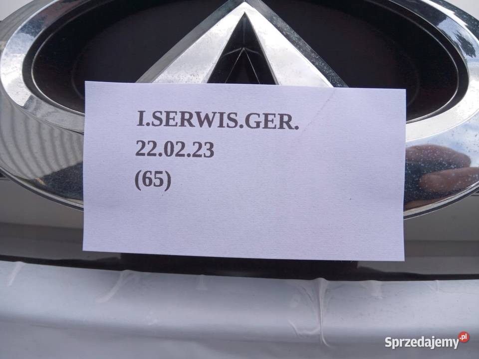 GRILL ATRAPA INFINITI G37 LIFT 1013 Q60 20142015 Nowy Tomyśl