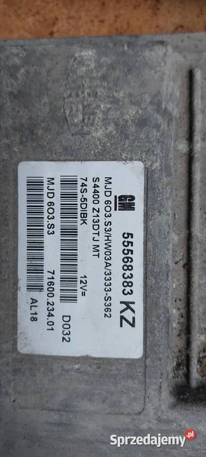 Zestaw startowy Opel Corsa D 13 cdti 2010 r Szczecin