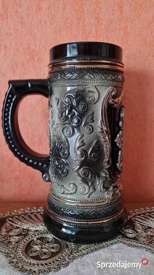 Unikatowy kufel ceramiczny Herb Chorwacji Styl Cieszyn