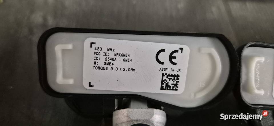 kpl 4x Czujnik ciśnienia TPMS Opel Insignia Akcesoria łódzkie Bełchatów