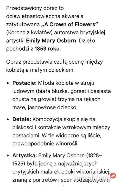 Kobieta z dzieckiem na ręku Drawno