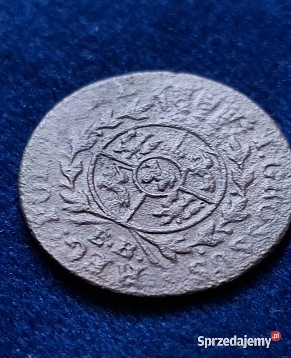1 grosz Stanisław August Poniatowski słabszy Wejherowo