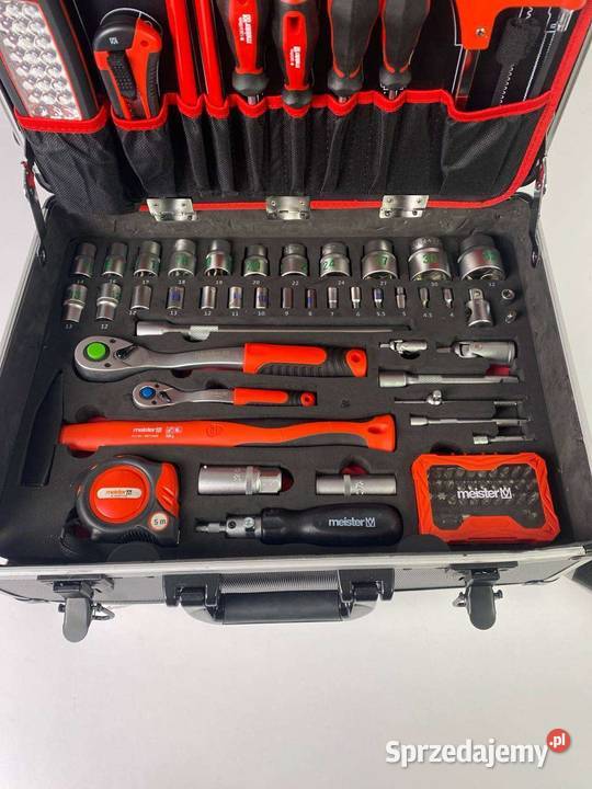 Zestaw narzędzi Meister 156 el Rzeszów