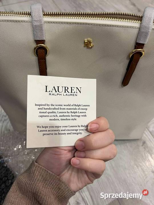 Sprzedam Nową Torebkę Larph Lauren Na ramię  Rumia