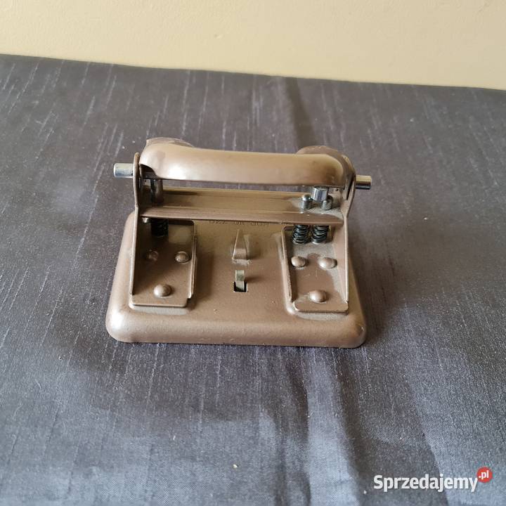 Stary dziurkacz biurowy PRL mazowieckie Warszawa