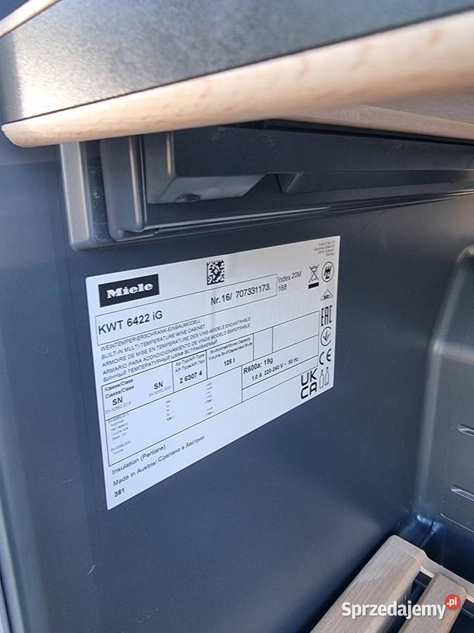 Chłodziarka do wina winiarka Miele KWT 6422 iG dolnośląskie