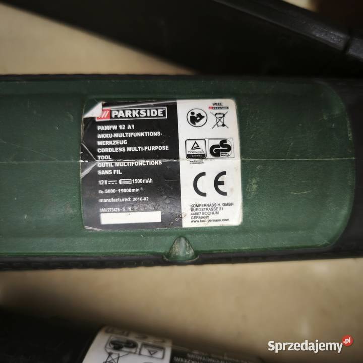 Narzędzia wielofunkcyjne Parkside Multitool pomorskie