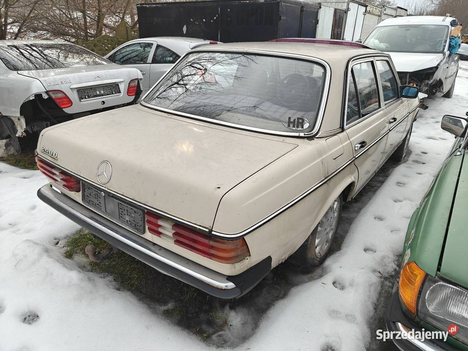 Mercedes w123 beczka 240d 84r karoseria bez Przytyk