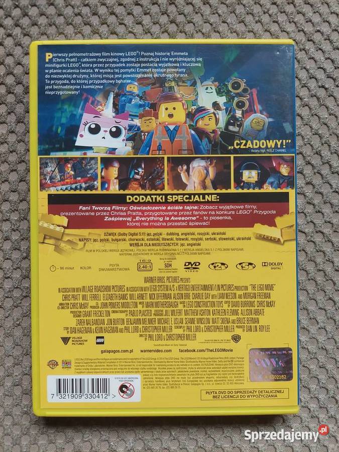 filn DVD Lego przygoda Kraków