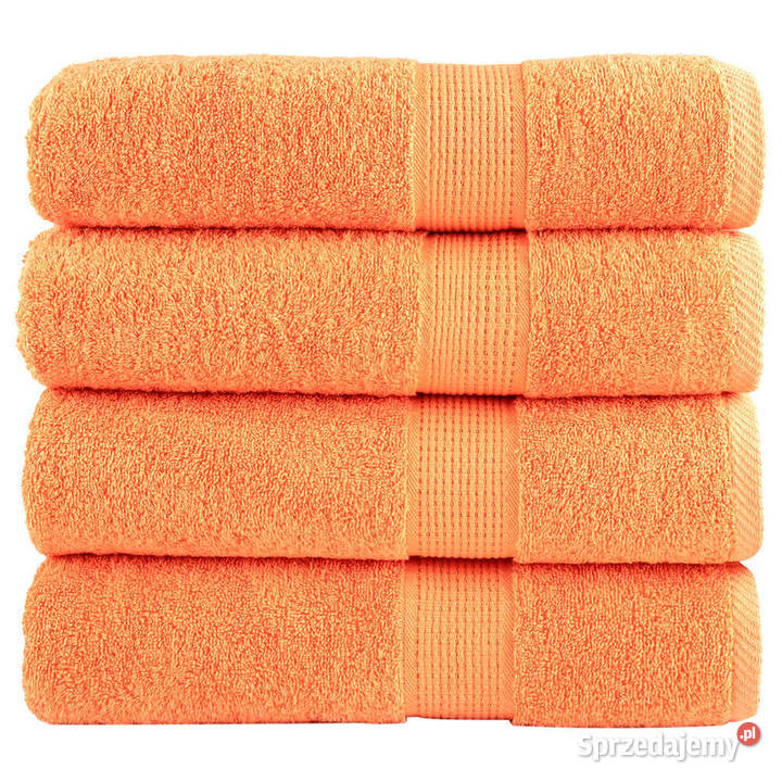 Ręczniki premium SOLUND 4 pomarańczowe 70x140 Warszawa