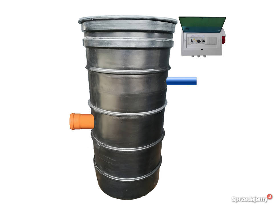 PRZEPOMPOWNIA DN 600 H 3m Z POMPĄ WQ11kW z Materiały budowlane Wrocław