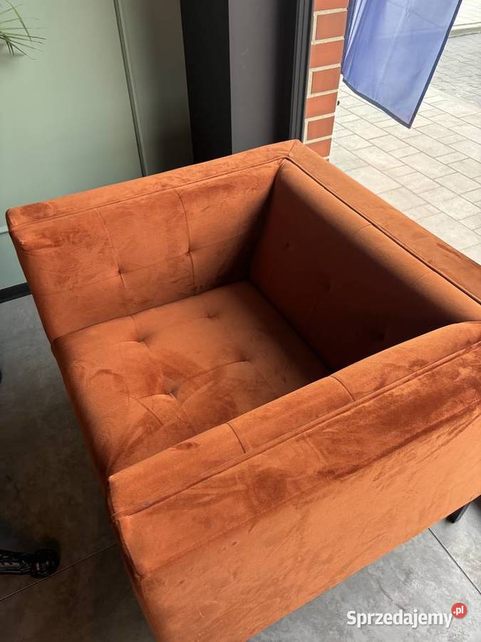 Kanapy fotele w stylu loftowym 129cm Koluszki