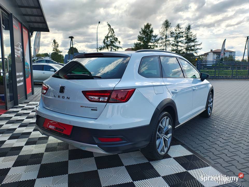 SEAT LEON XPRIENCE 4X4 AUTOMAT BEZWYPADKOWY podgrzewane fotele podkarpackie Zarszyn