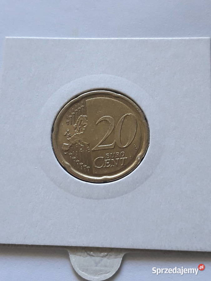 20 Eurocentów Włochy 2010 r Numizmatyka Konin