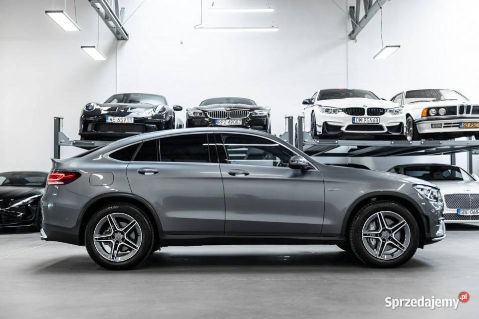 Mercedes GLC 43 AMG 4Matic 390 Salon Gwarancja asystent pasa ruchu Mercedes-Benz Mercedes-Benz Węgrzce