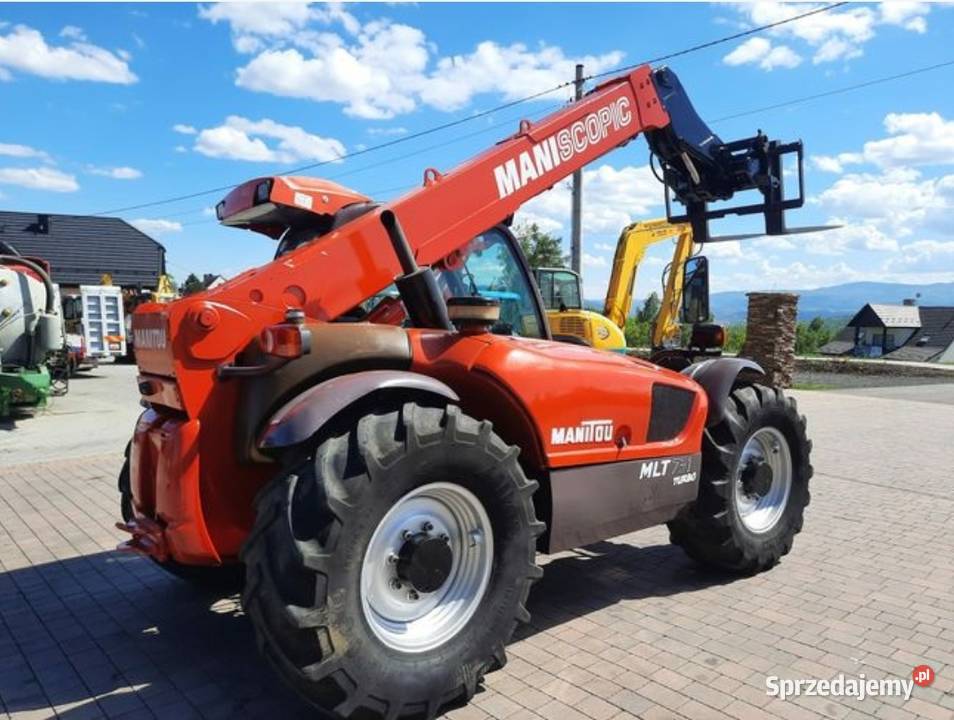 Ładowarka teleskopowa Manitou MLT 731 małopolskie