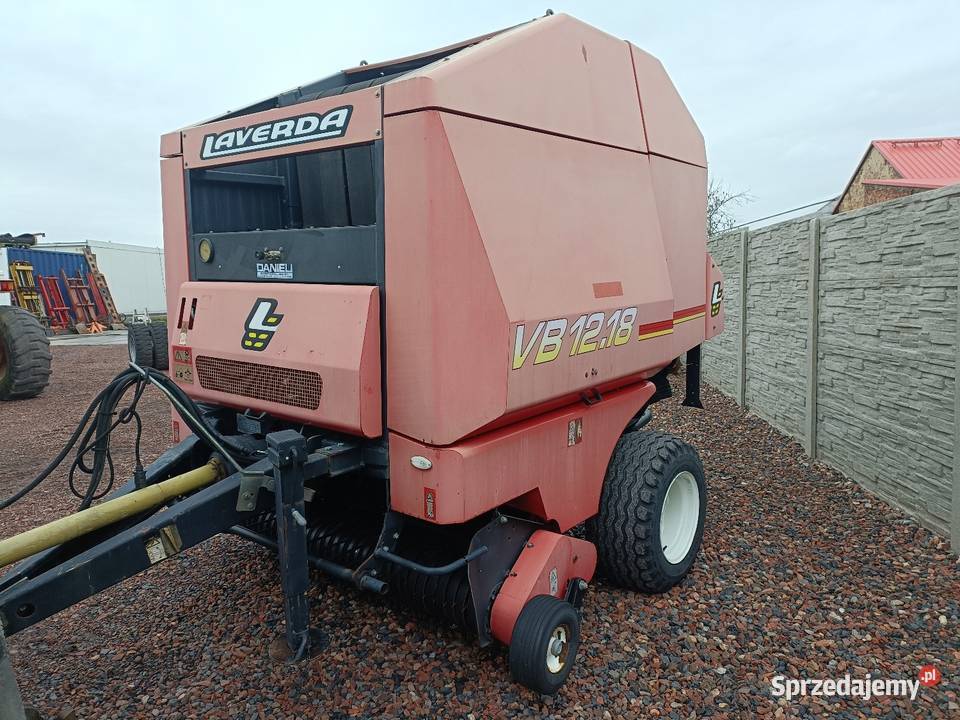 2004 Prasa LAVERDA VB1218 siatka 2x sznurek Rolujące (belujące) Racibórz