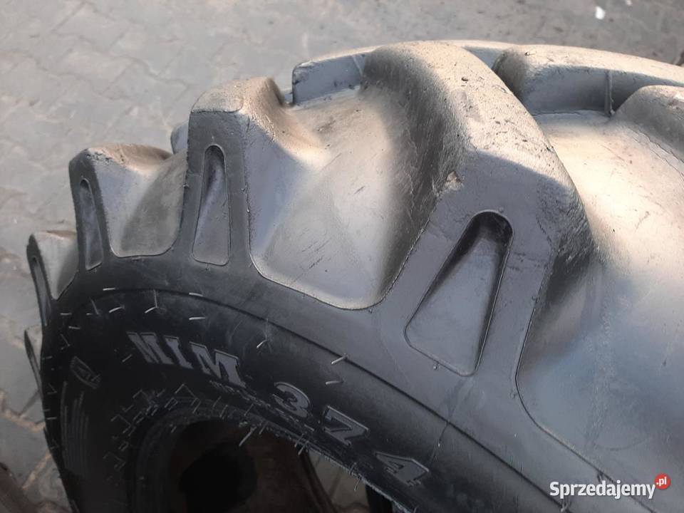 Opona używana rolnicza 1558024 15580R24 MRL MIM Zaścianki sprzedam
