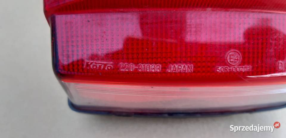 YAMAHA TDM 850 LAMPA TYŁ TYLNA ORYGINAŁ 22031033 Bieleń