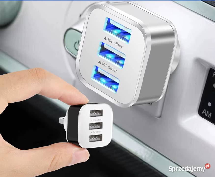 Rozdzielacz HUB na 3 porty USB Adapter Sieradz