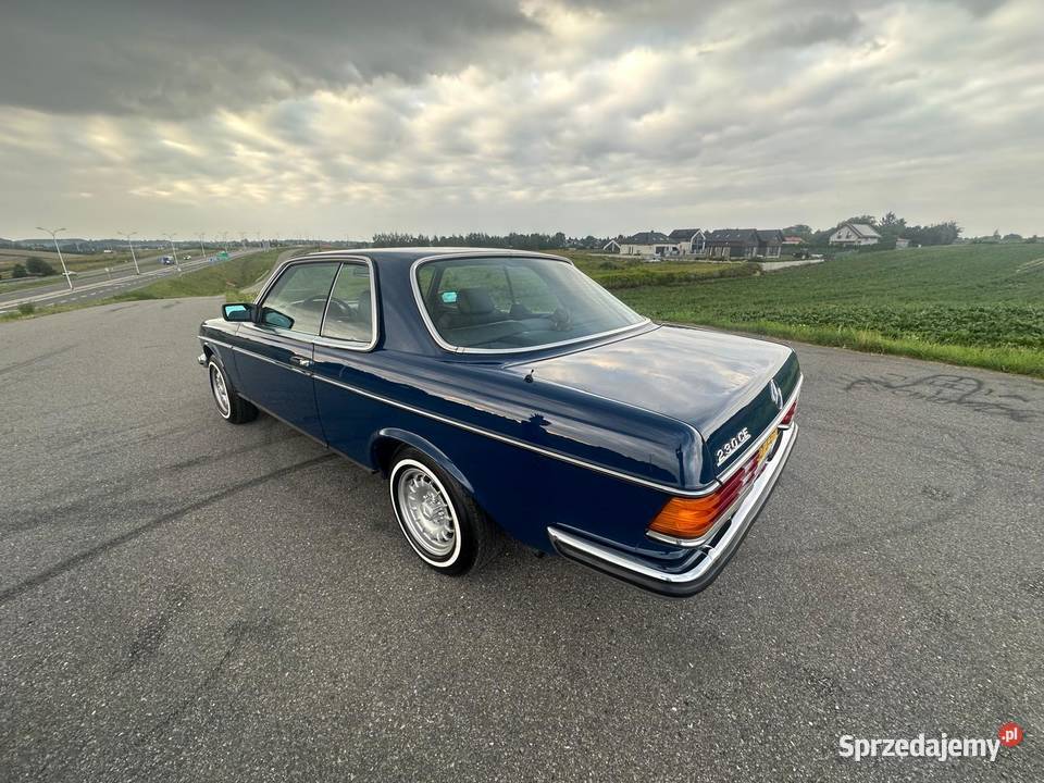 Zabytkowy w123 coupe 230ce 1985r Lublin