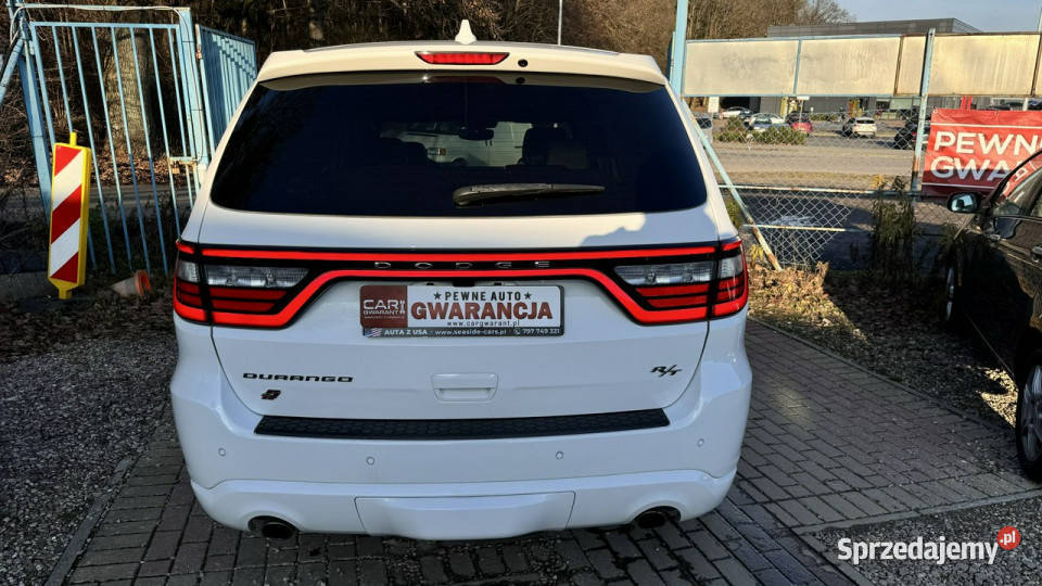 Dodge Durango 57Hemi gaz RT 7 os 1 wl nowy elektryczne lusterka pomorskie